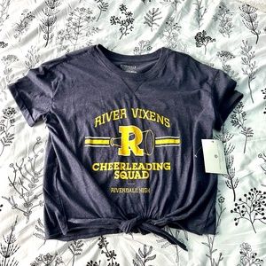 Riverdale Vixens Cheerleading Top NWT